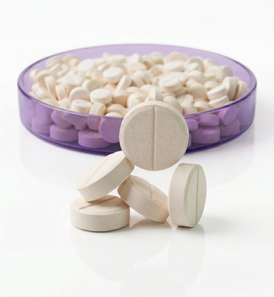 4-Pro-MET Pellets 20 mg in Schale — Fumarat, GC-MS-geprüft